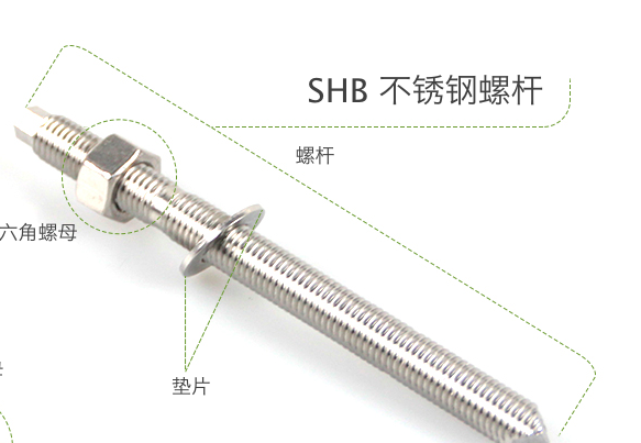 你知道嗎？不銹鋼高強(qiáng)化學(xué)錨栓不僅好看還很強(qiáng)！